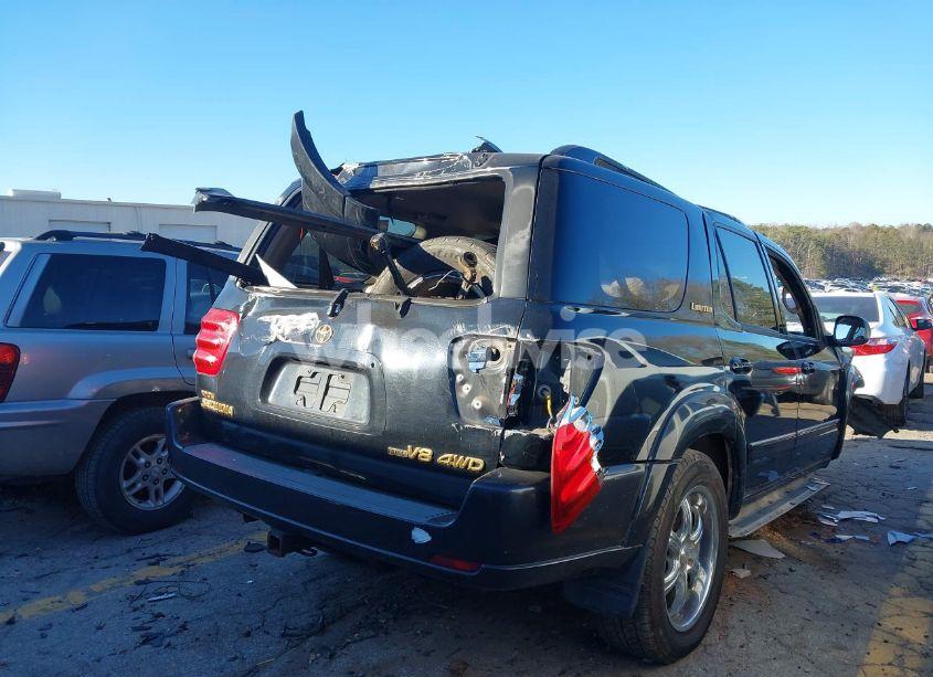 Photo 4 of 2002 Toyota Sequoia LIMITED V8 (VIN 5TDBT48A62S065455)