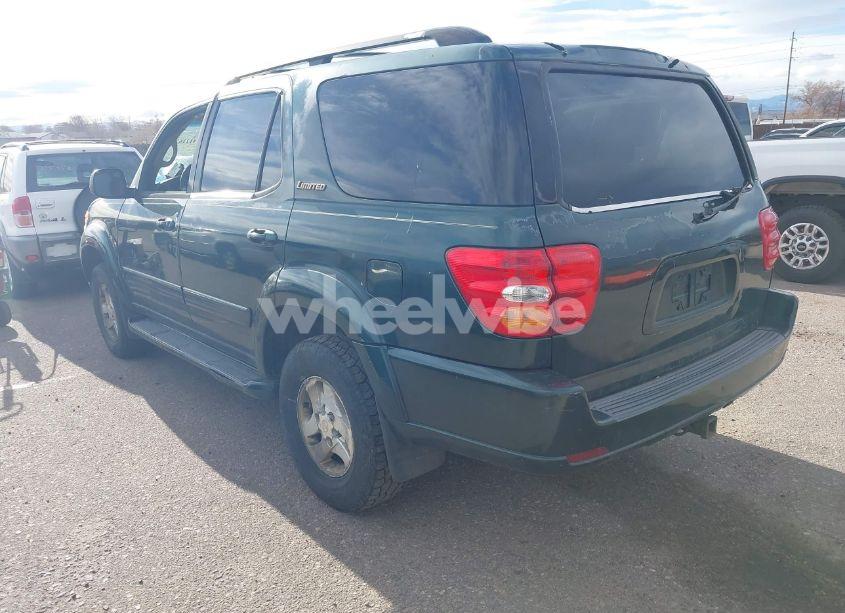 Photo 3 of 2002 Toyota Sequoia LIMITED (VIN 5TDBT48A62S075399)
