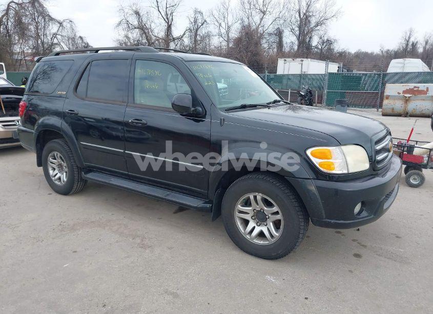 2003 Toyota Sequoia LIMITED V8 (VIN 5TDBT48A63S184964) main photo