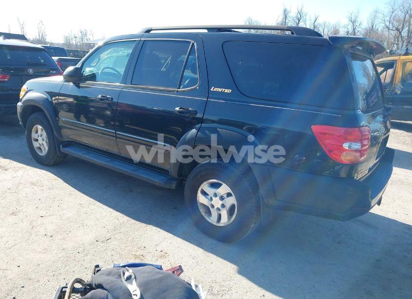 Photo 3 of 2002 Toyota Sequoia LIMITED V8 (VIN 5TDBT48A72S119796)