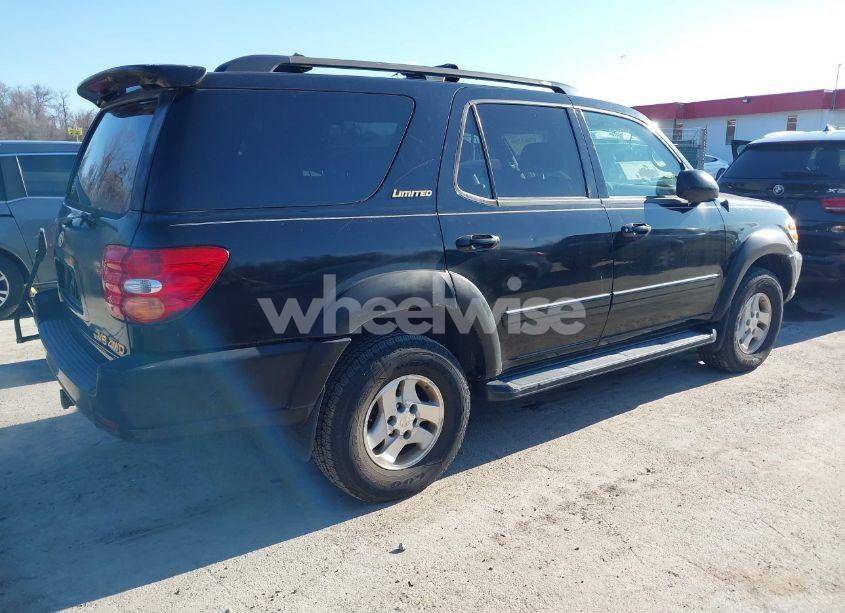 Photo 4 of 2002 Toyota Sequoia LIMITED V8 (VIN 5TDBT48A72S119796)