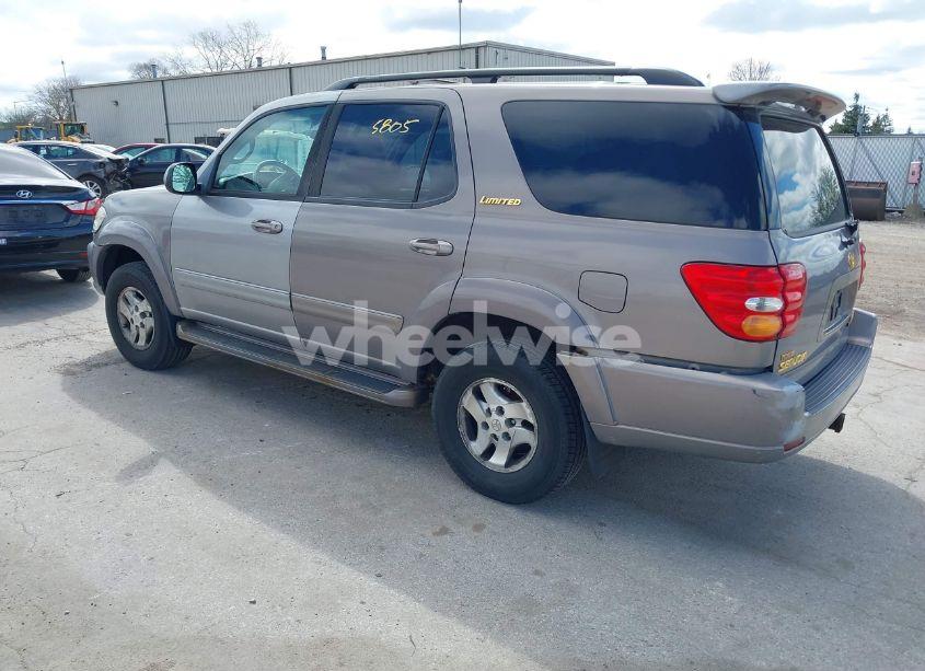 Photo 3 of 2002 Toyota Sequoia LIMITED V8 (VIN 5TDBT48A82S058278)