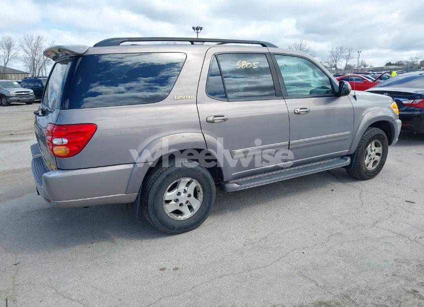 Photo 4 of 2002 Toyota Sequoia LIMITED V8 (VIN 5TDBT48A82S058278)