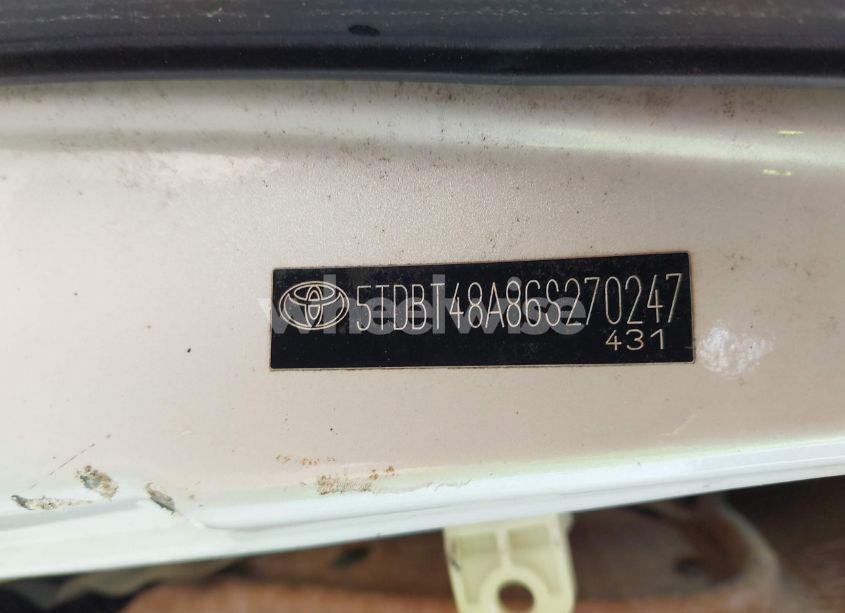 Photo 9 of 2006 Toyota Sequoia LIMITED V8 (VIN 5TDBT48A86S270247)