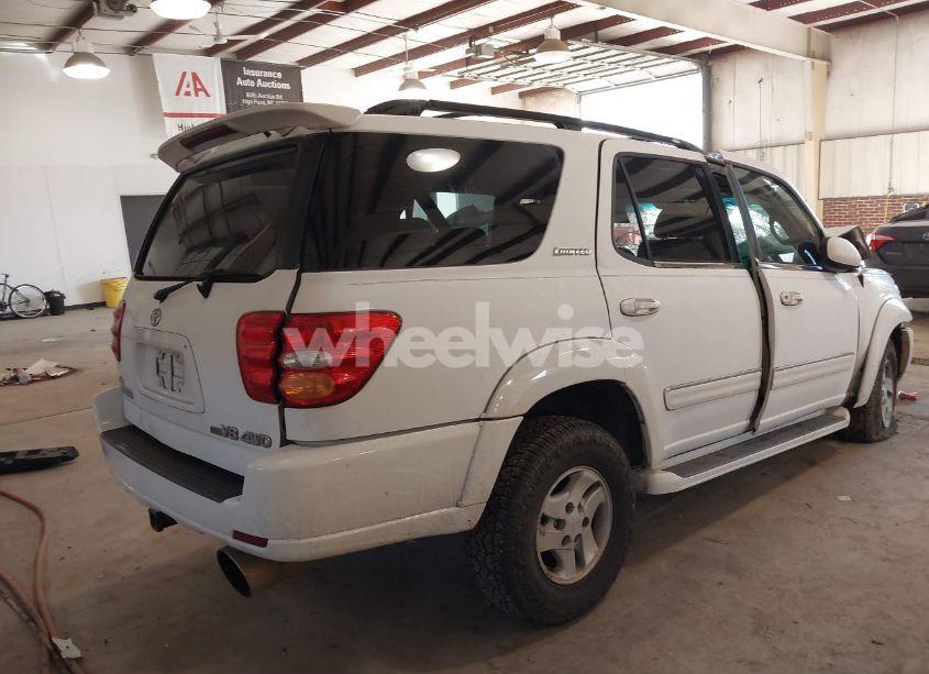 Photo 4 of 2001 Toyota Sequoia LIMITED (VIN 5TDBT48A91S010321)