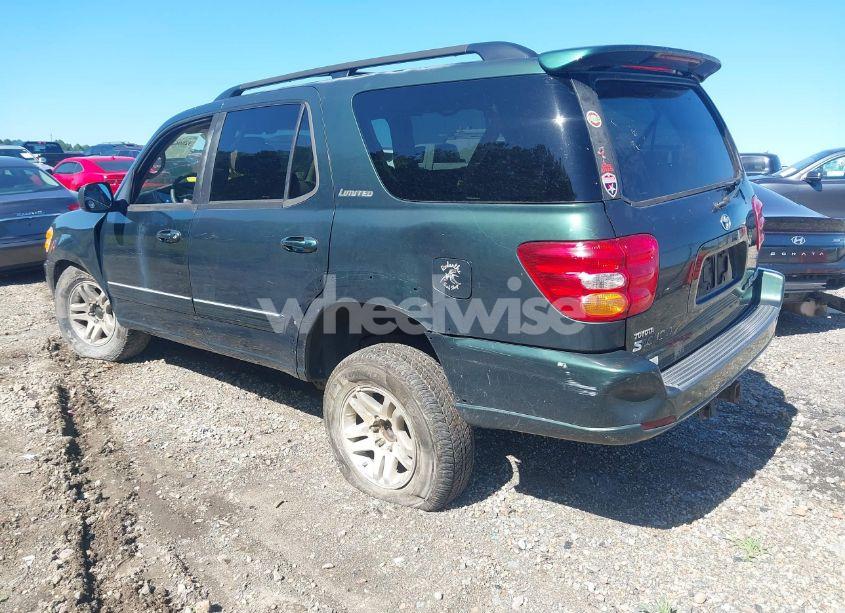 Photo 3 of 2002 Toyota Sequoia LIMITED V8 (VIN 5TDBT48A92S088230)