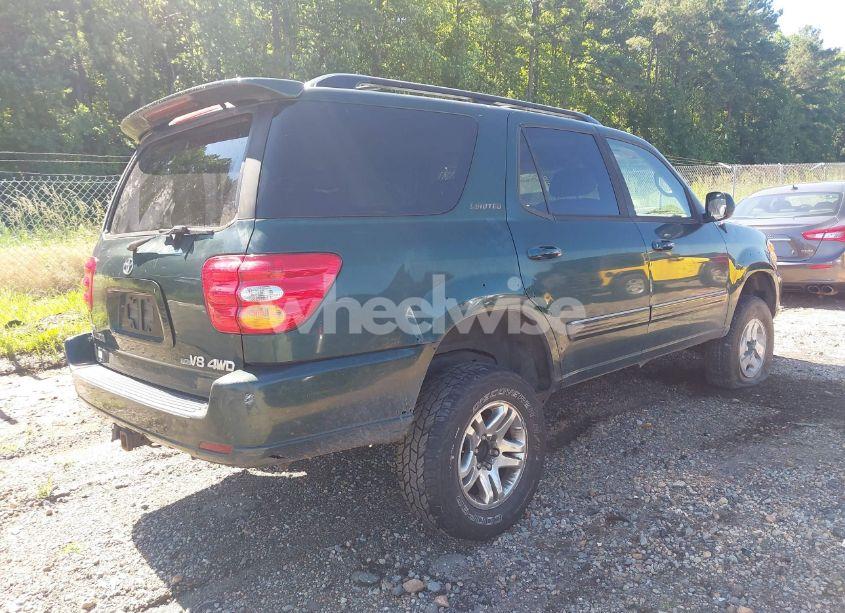Photo 4 of 2002 Toyota Sequoia LIMITED V8 (VIN 5TDBT48A92S088230)