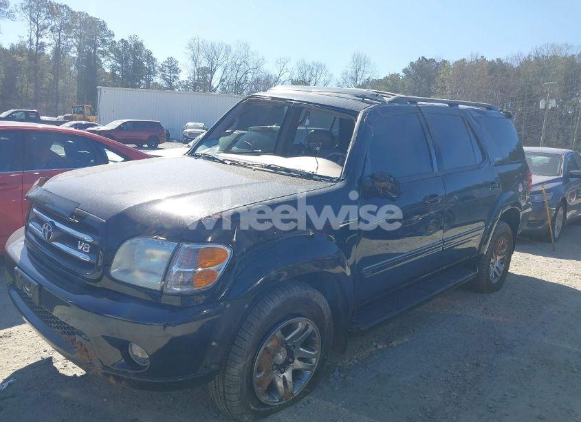 Photo 10 of 2003 Toyota Sequoia LIMITED V8 (VIN 5TDBT48AX3S199046)