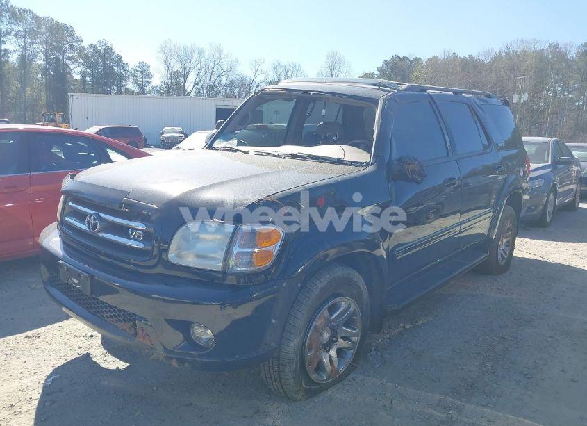 Photo 2 of 2003 Toyota Sequoia LIMITED V8 (VIN 5TDBT48AX3S199046)