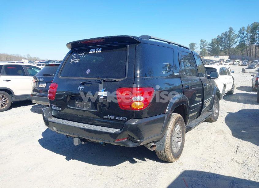 Photo 4 of 2003 Toyota Sequoia LIMITED V8 (VIN 5TDBT48AX3S199046)
