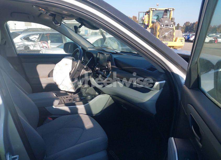 Photo 5 of 2022 Toyota Highlander LE (VIN 5TDBZRBH0NS242524)