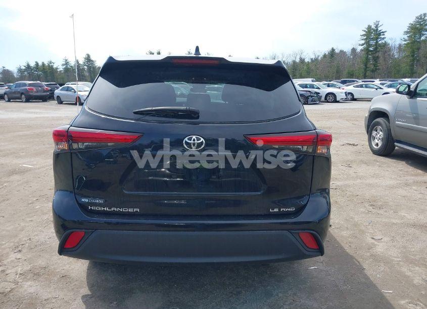Photo 17 of 2022 Toyota Highlander LE (VIN 5TDBZRBH2NS206348)