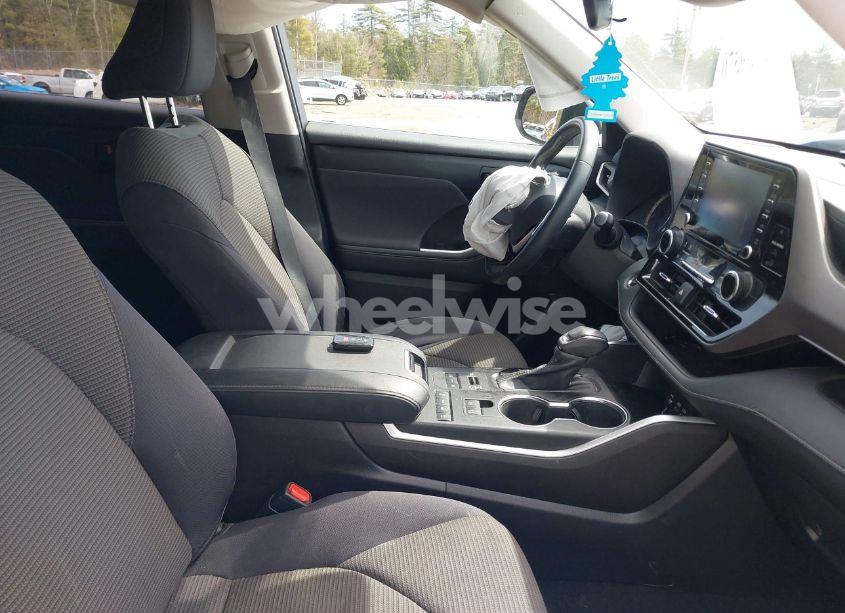 Photo 5 of 2022 Toyota Highlander LE (VIN 5TDBZRBH2NS206348)