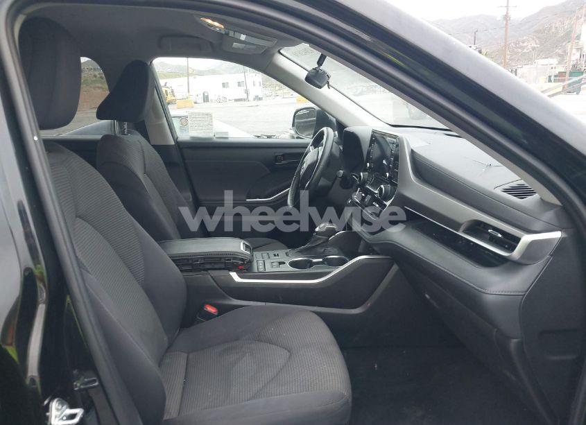 Photo 5 of 2021 Toyota Highlander LE (VIN 5TDBZRBH5MS543644)