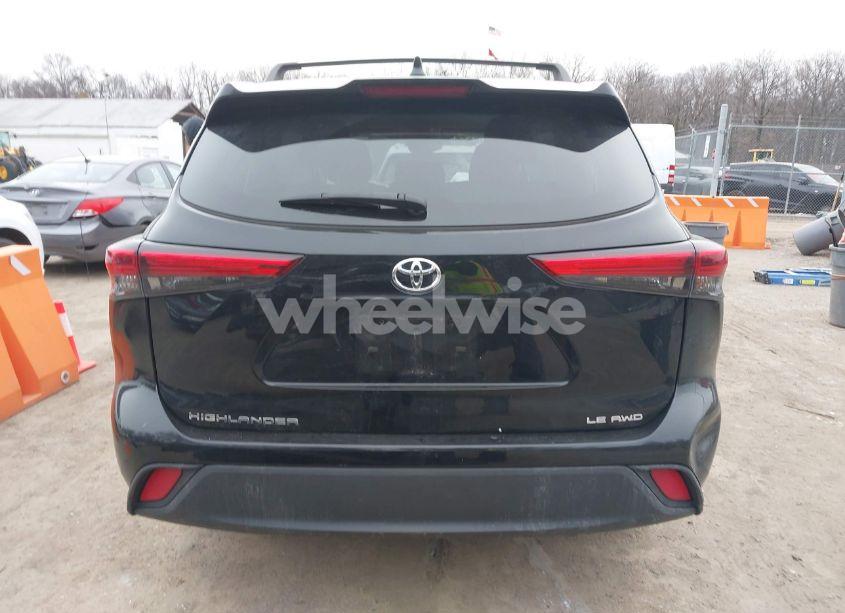 Photo 16 of 2021 Toyota Highlander LE (VIN 5TDBZRBH5MS553042)