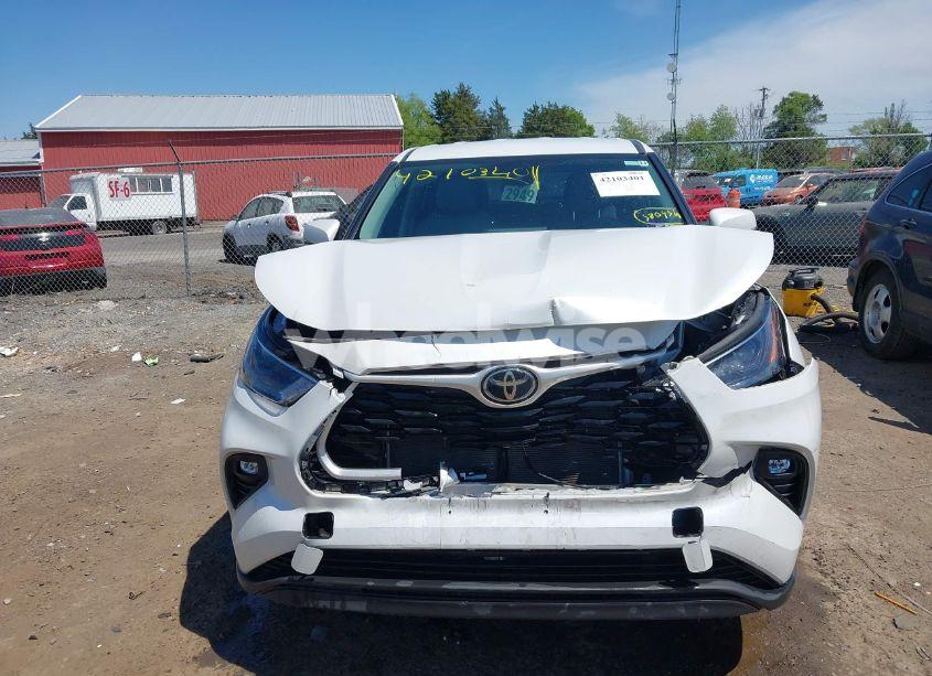 Photo 6 of 2022 Toyota Highlander LE (VIN 5TDBZRBH5NS580954)
