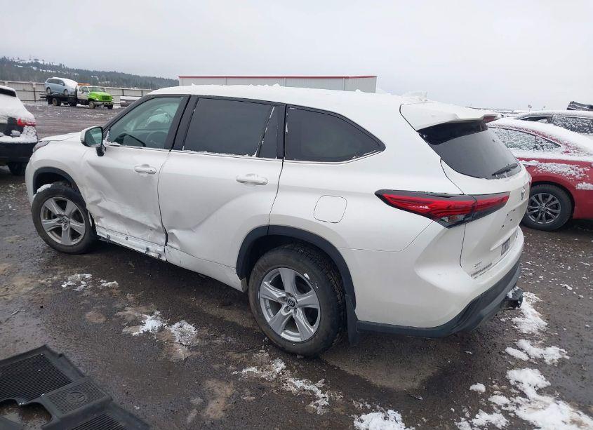 Photo 3 of 2021 Toyota Highlander LE (VIN 5TDBZRBH7MS075982)