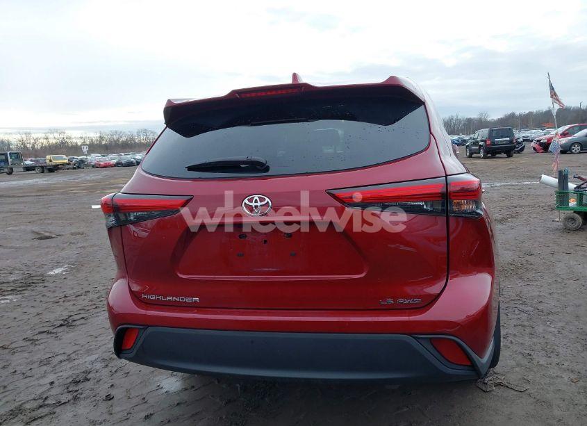 Photo 17 of 2021 Toyota Highlander LE (VIN 5TDBZRBH8MS111548)