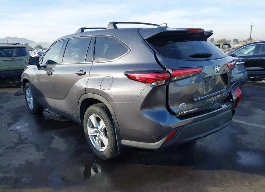 Photo 3 of 2021 Toyota Highlander LE (VIN 5TDBZRBH9MS535563)