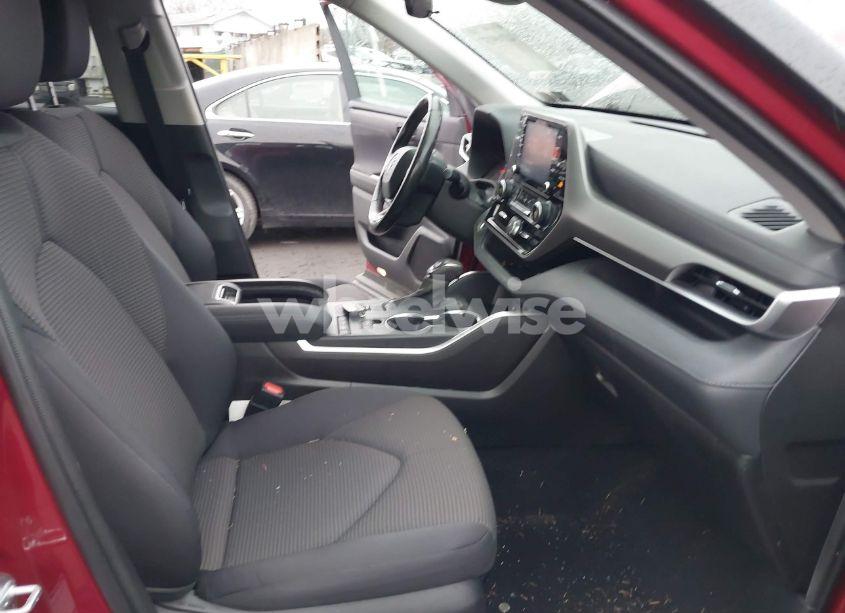 Photo 5 of 2021 Toyota Highlander LE (VIN 5TDBZRBHXMS537905)