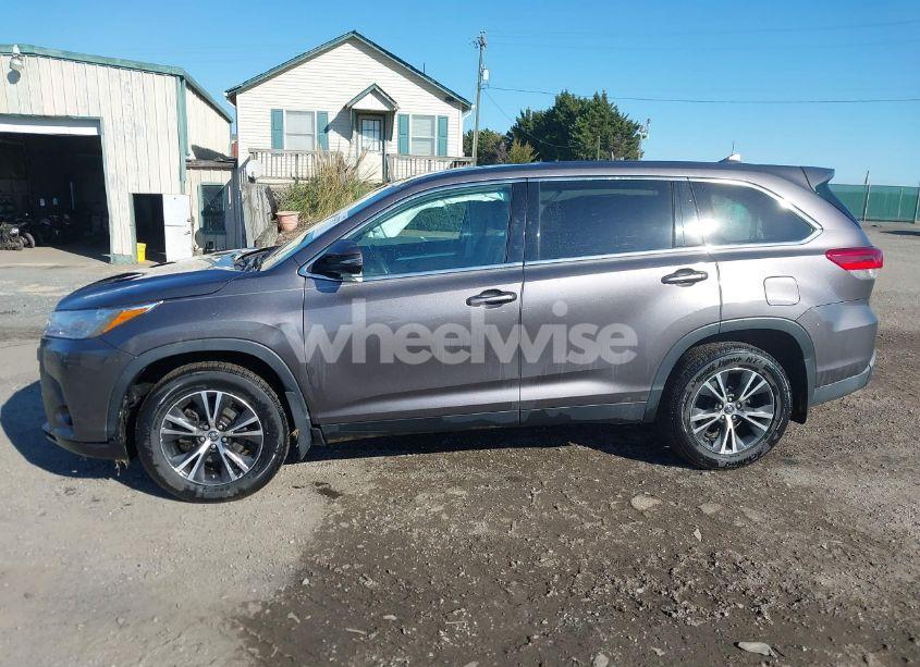 Photo 6 of 2019 Toyota Highlander LE PLUS (VIN 5TDBZRFH0KS960077)