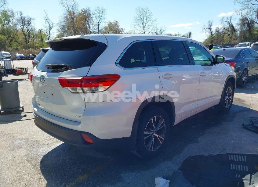 Photo 4 of 2017 Toyota Highlander LE (VIN 5TDBZRFH5HS398511)