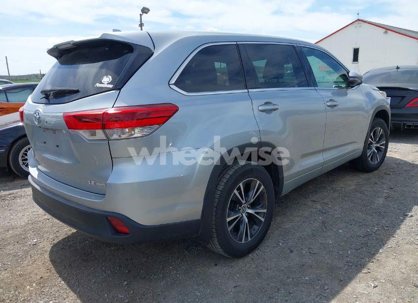 Photo 4 of 2017 Toyota Highlander LE PLUS (VIN 5TDBZRFH5HS437114)