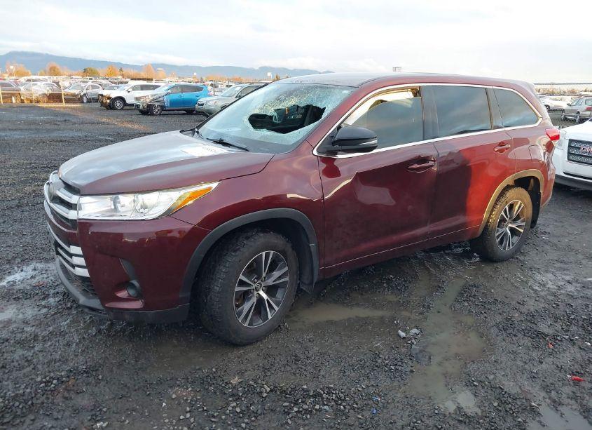 Photo 2 of 2017 Toyota Highlander LE (VIN 5TDBZRFH6HS459168)