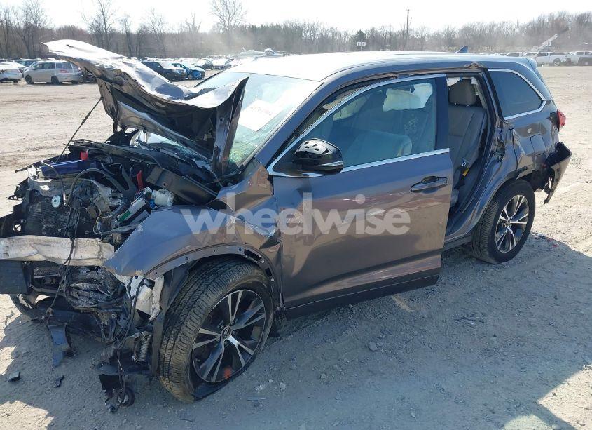 Photo 2 of 2017 Toyota Highlander LE PLUS (VIN 5TDBZRFH7HS410075)