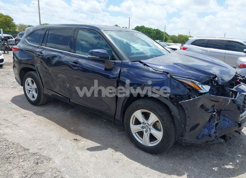 2020 Toyota Highlander L (VIN 5TDCZRAH1LS009495) main photo