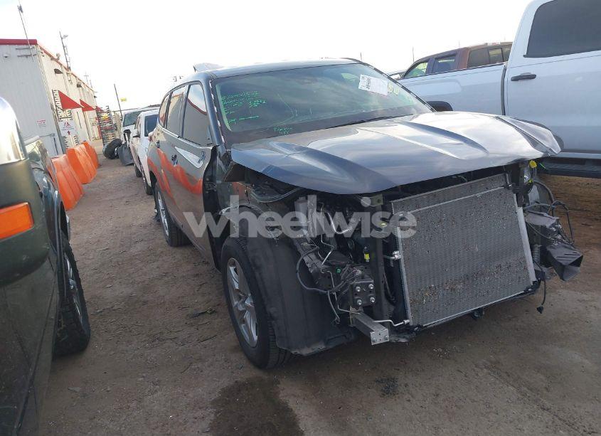 2022 Toyota Highlander L (VIN 5TDCZRAH3NS137692) main photo