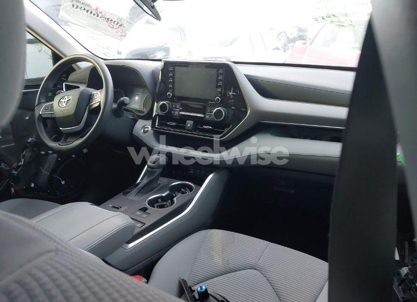 Photo 5 of 2022 Toyota Highlander L (VIN 5TDCZRAH3NS137692)