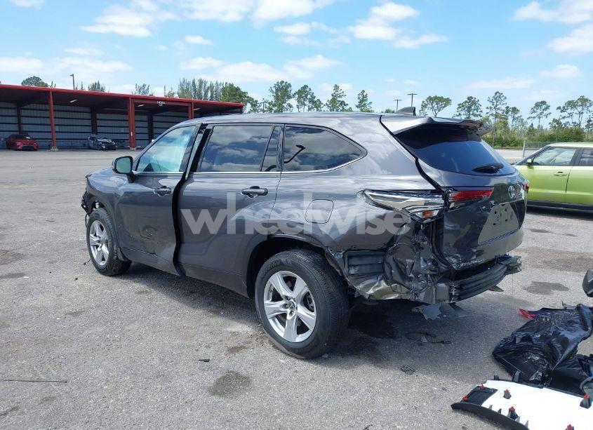 Photo 3 of 2022 Toyota Highlander L (VIN 5TDCZRAH4NS543318)