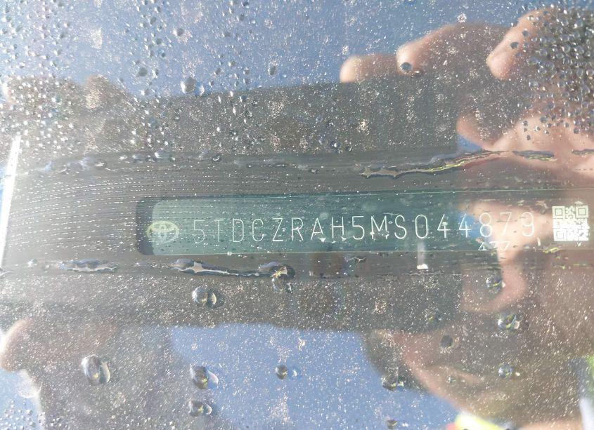 Photo 18 of 2021 Toyota Highlander L (VIN 5TDCZRAH5MS044879)