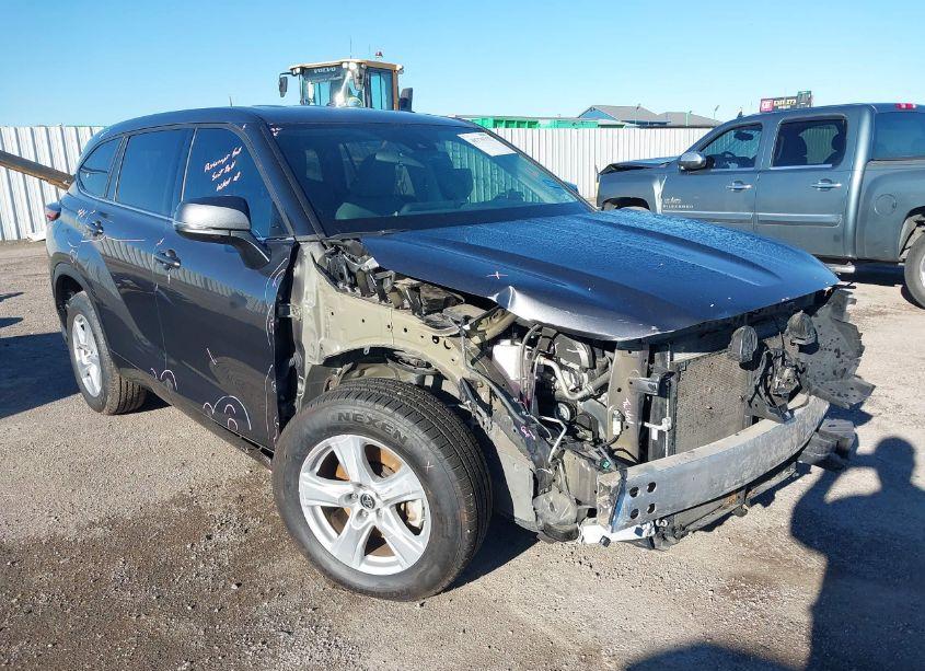 Photo 6 of 2021 Toyota Highlander L (VIN 5TDCZRAH5MS044879)