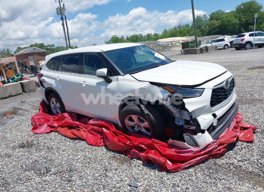 2021 Toyota Highlander L (VIN 5TDCZRAH6MS067507) main photo