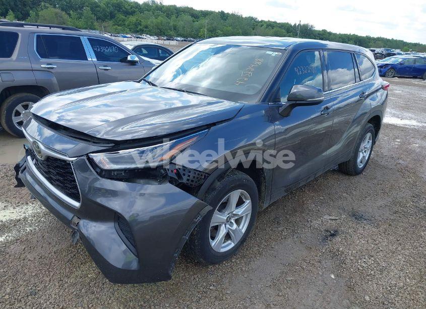 Photo 2 of 2021 Toyota Highlander L (VIN 5TDCZRAH6MS538197)