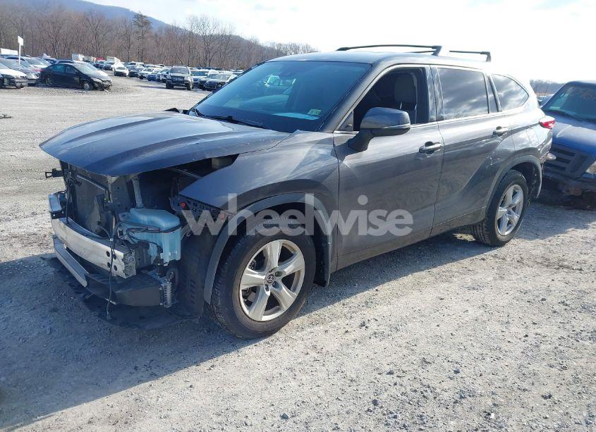 Photo 2 of 2022 Toyota Highlander L (VIN 5TDCZRAH8NS547467)