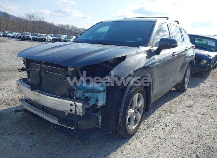 Photo 6 of 2022 Toyota Highlander L (VIN 5TDCZRAH8NS547467)