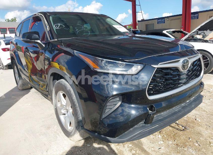 2021 Toyota Highlander L (VIN 5TDCZRAH9MS536072) main photo