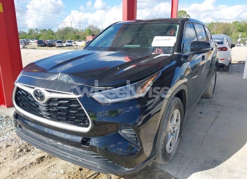 Photo 2 of 2021 Toyota Highlander L (VIN 5TDCZRAH9MS536072)