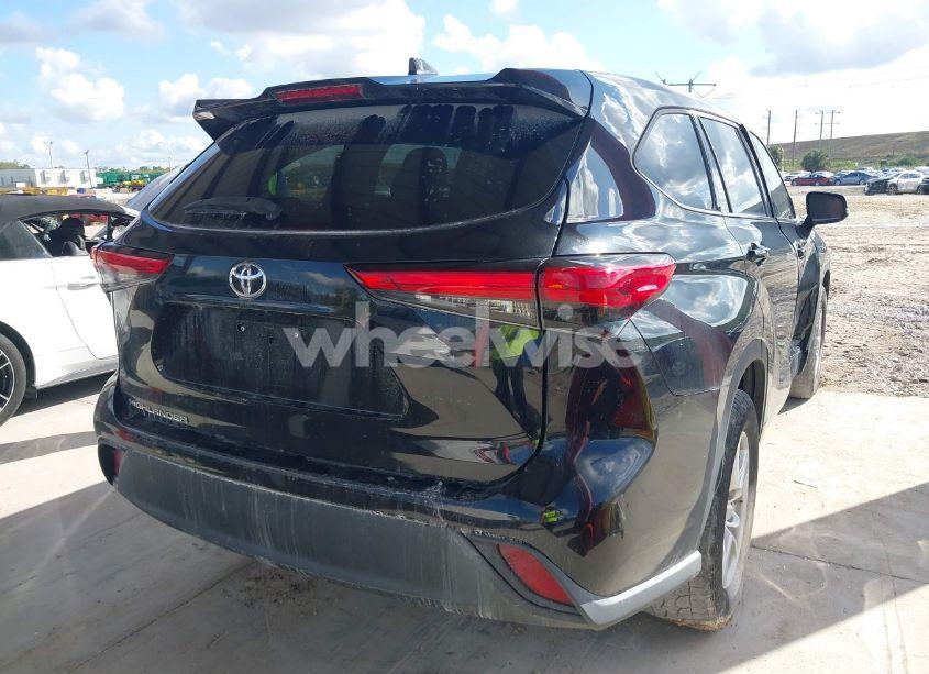 Photo 4 of 2021 Toyota Highlander L (VIN 5TDCZRAH9MS536072)