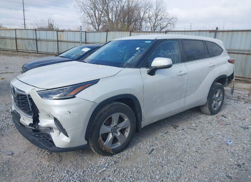 Photo 2 of 2021 Toyota Highlander L (VIN 5TDCZRBH2MS523291)