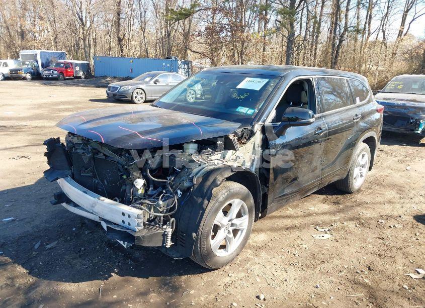 Photo 2 of 2021 Toyota Highlander L (VIN 5TDCZRBH8MS070150)