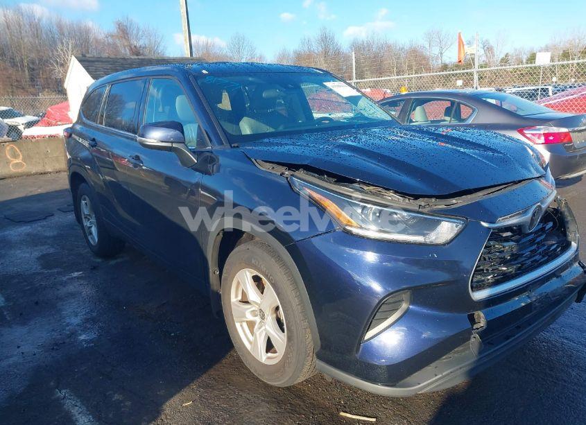 2021 Toyota Highlander L (VIN 5TDCZRBHXMS558189) main photo