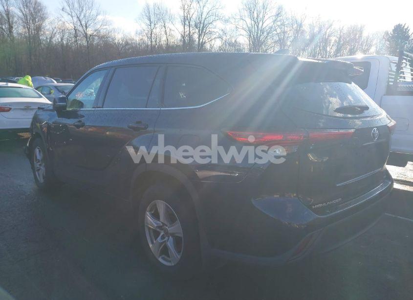 Photo 3 of 2021 Toyota Highlander L (VIN 5TDCZRBHXMS558189)