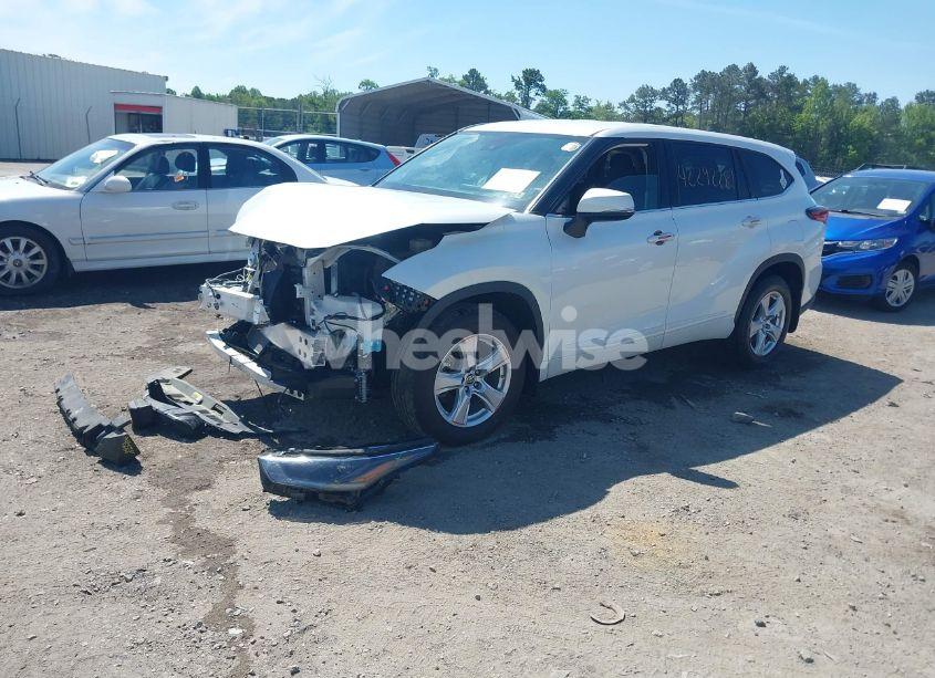 Photo 2 of 2022 Toyota Highlander L (VIN 5TDCZRBHXNS184202)