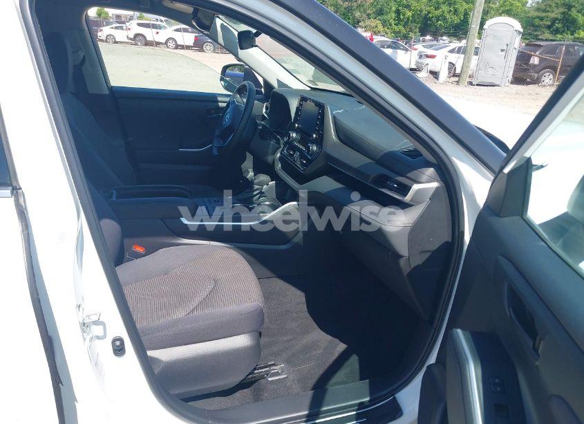 Photo 5 of 2022 Toyota Highlander L (VIN 5TDCZRBHXNS184202)