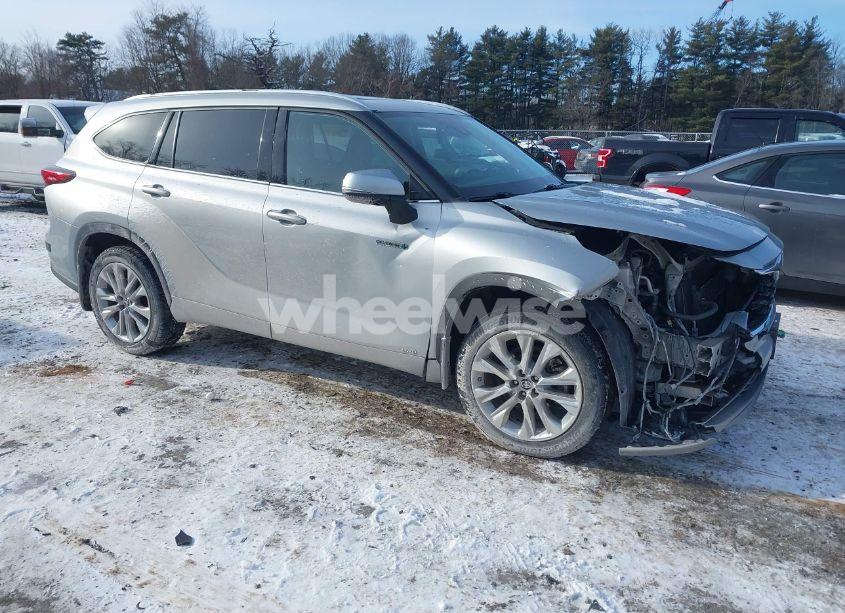 2021 Toyota Highlander HYBRID LIMITED (VIN 5TDDBRCH3MS016844) main photo