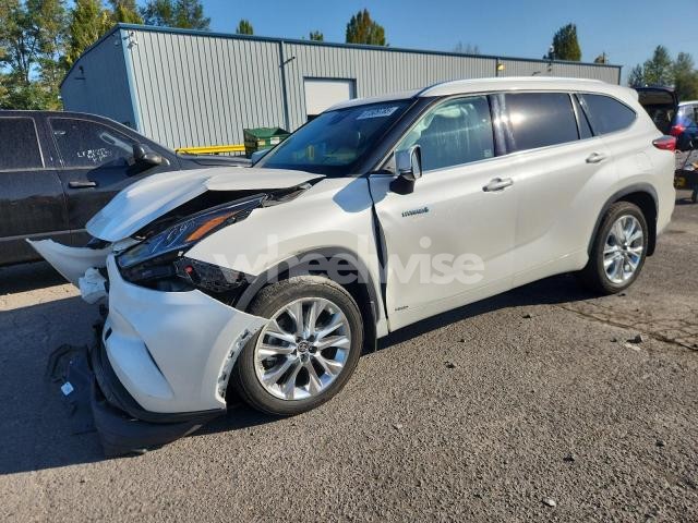 2021 TOYOTA HIGHLANDER HYBRID LIMITED (VIN 5TDDBRCH5MS525592) main photo